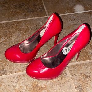 Red Steven Madden Heels